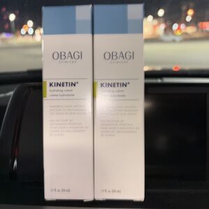2 Obagi Kinetin + Hydrating Cream (1.7oz/50ml) Sealed New Inbox